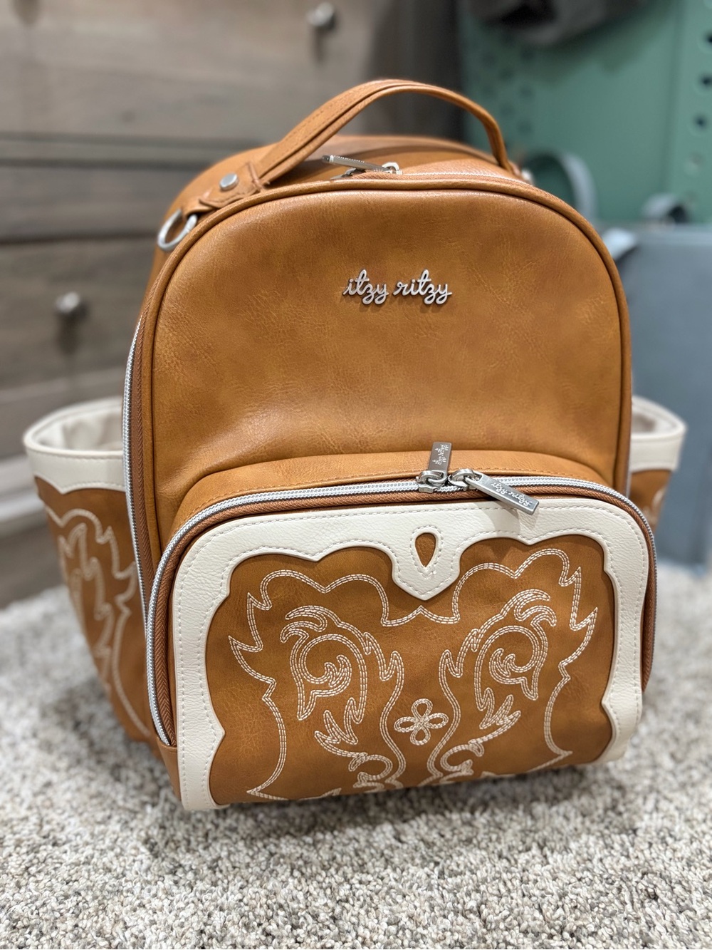 Itzy Ritzy Saddle Mini Diaper Bag